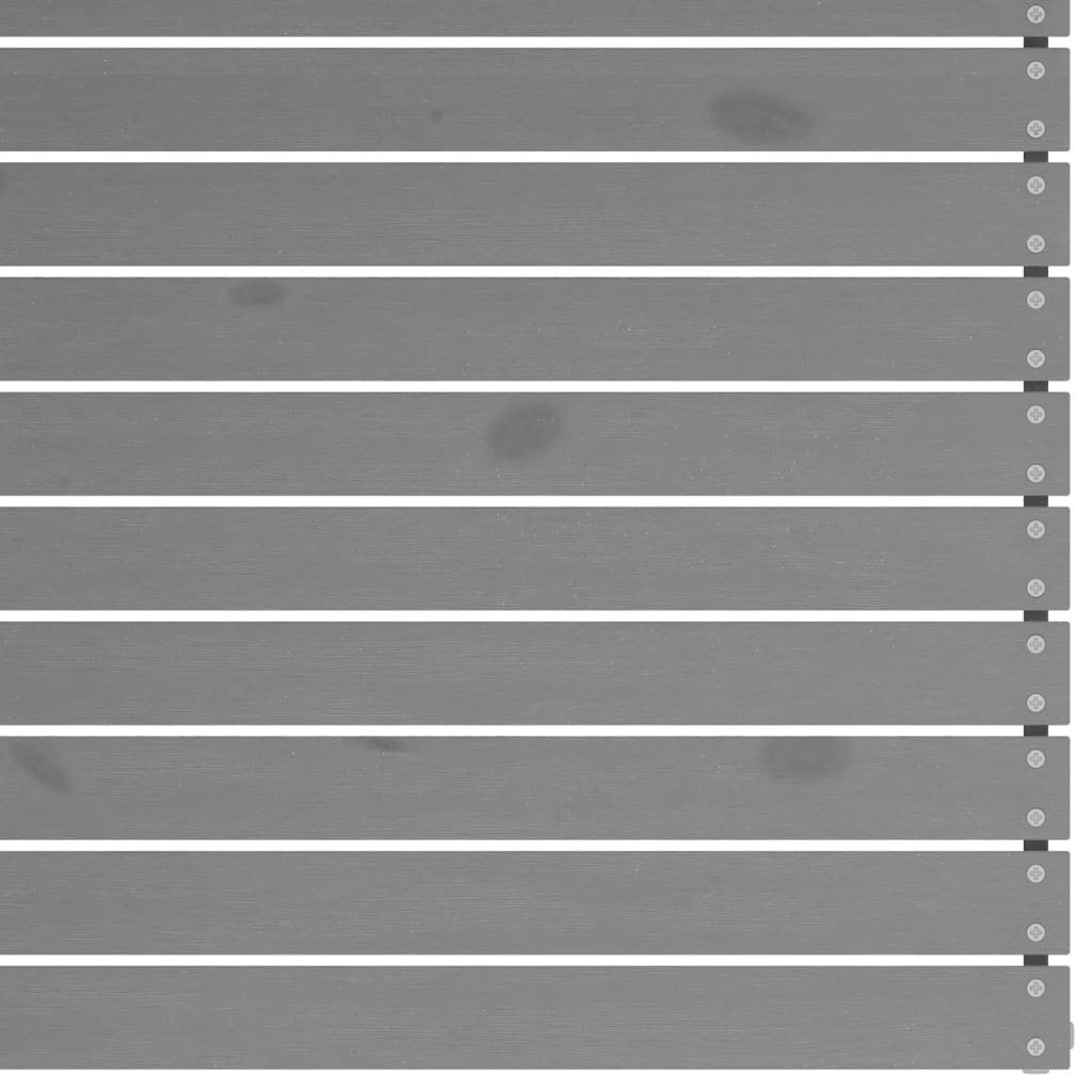 4-osainen Puutarhasohvasarja harmaa täysi mänty - Sisustajankoti.fi