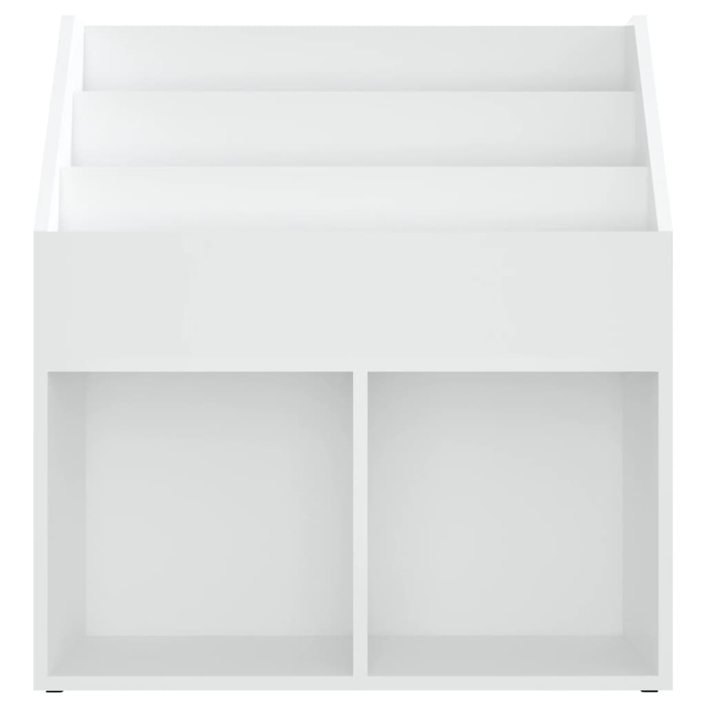 Lasten lehtiteline valkoinen 71x30x78,5 cm lastulevy - Sisustajankoti.fi