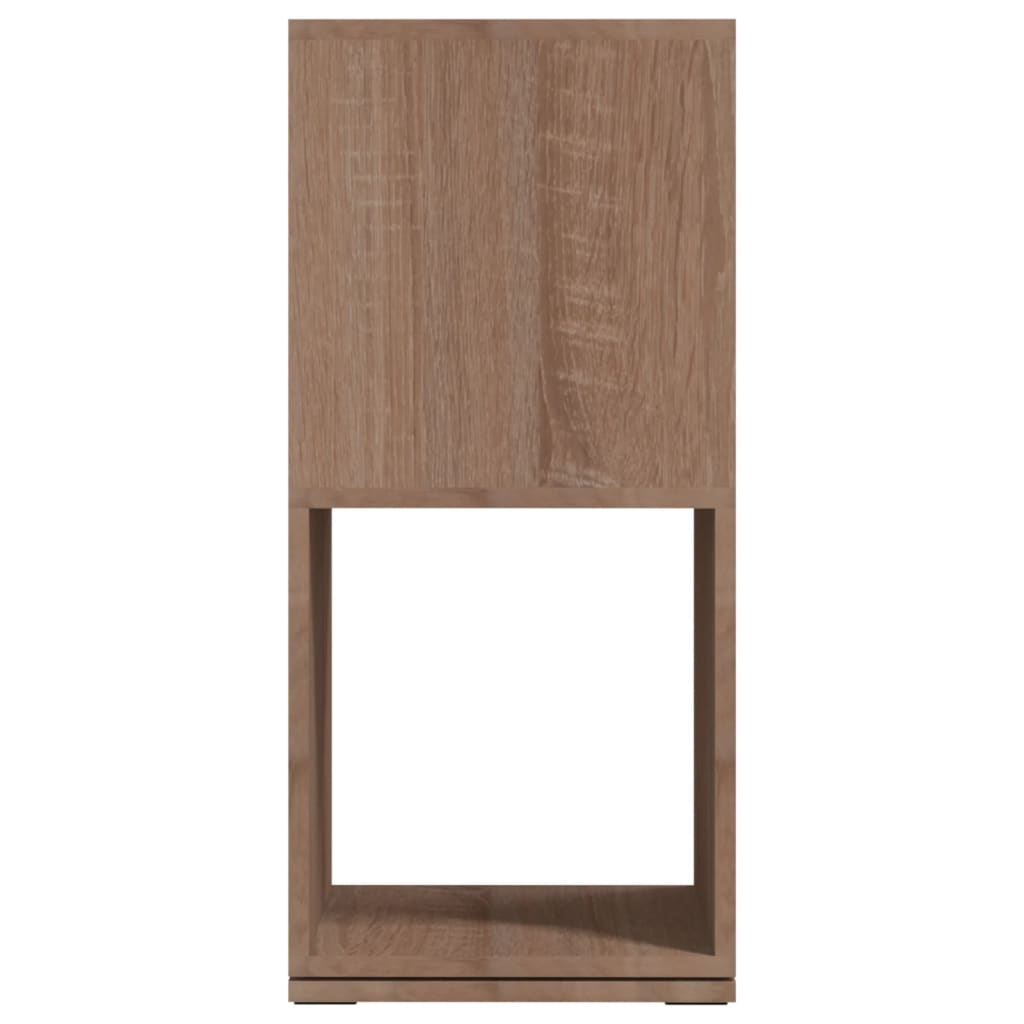 Pyörivä kaappi Sonoma-tammi 34,5x34,5x75,5 cm lastulevy - Sisustajankoti.fi