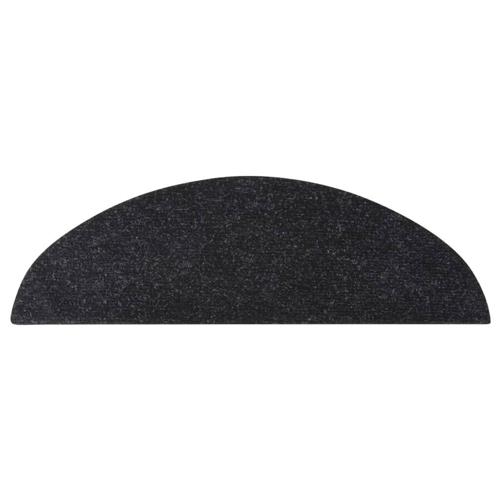 Itsekiinnittyvät porrasmatot 15 kpl 56x20 cm antrasiitti - Sisustajankoti.fi