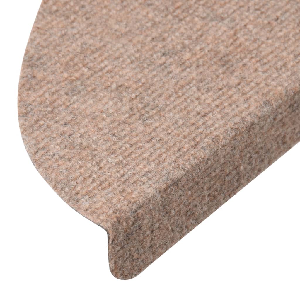 Itsekiinnittyvät porrasmatot 15 kpl 65x26 cm beige - Sisustajankoti.fi
