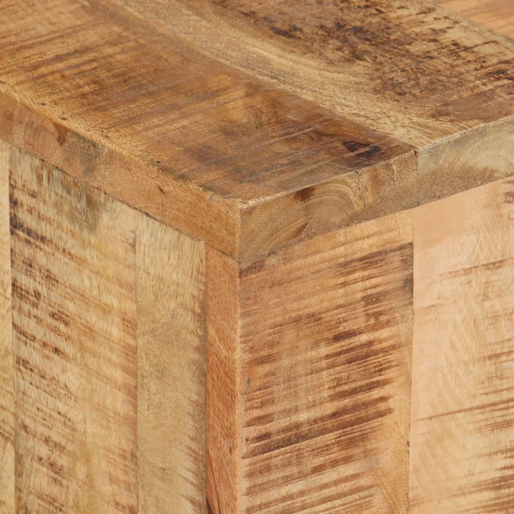 TV-taso 110x30x40 cm täysi mangopuu - Sisustajankoti.fi
