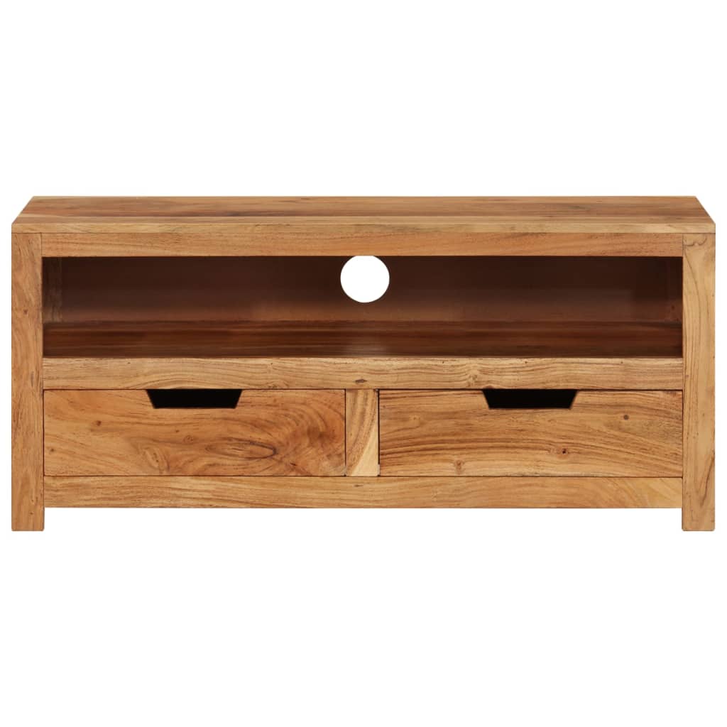 TV-taso 88x35x40 cm täysi akaasiapuu - Sisustajankoti.fi