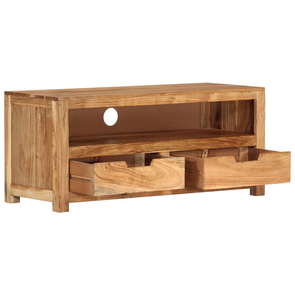 TV-taso 88x35x40 cm täysi akaasiapuu - Sisustajankoti.fi