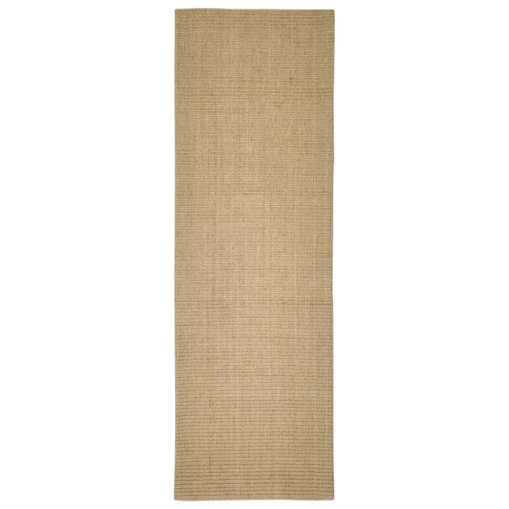 Matto luonnollinen sisal 80x250 cm - Sisustajankoti.fi