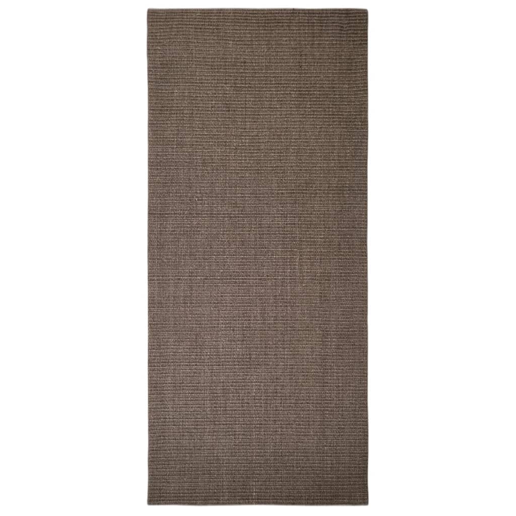 Matto luonnollinen sisal 66x150 cm ruskea - Sisustajankoti.fi