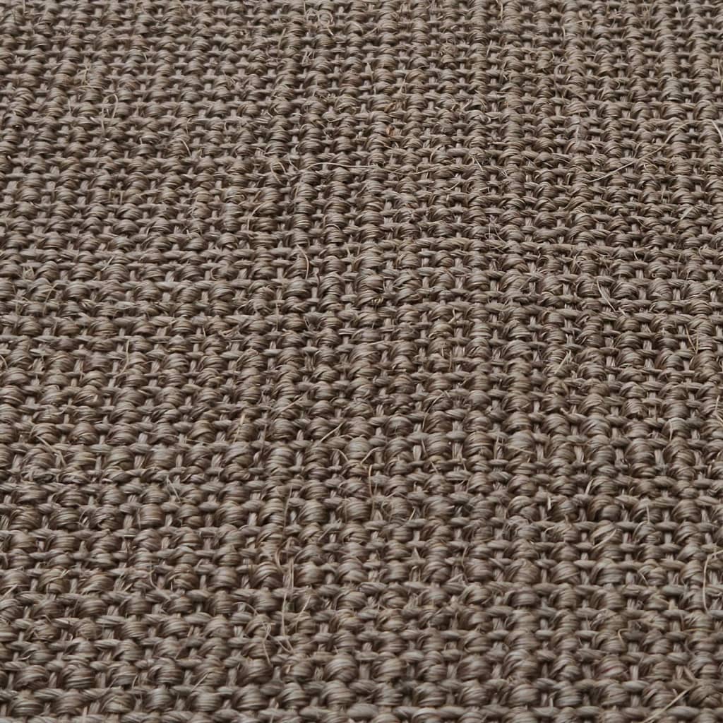 Matto luonnollinen sisal 66x250 cm ruskea - Sisustajankoti.fi