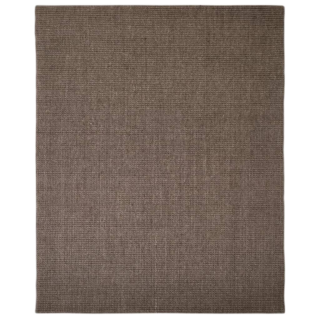Matto luonnollinen sisal 80x100 cm ruskea - Sisustajankoti.fi