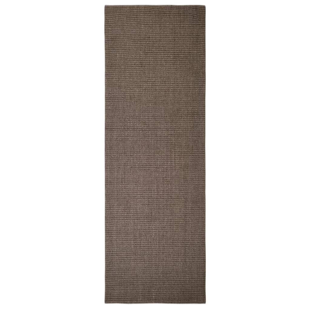 Matto luonnollinen sisal 100x300 cm ruskea - Sisustajankoti.fi