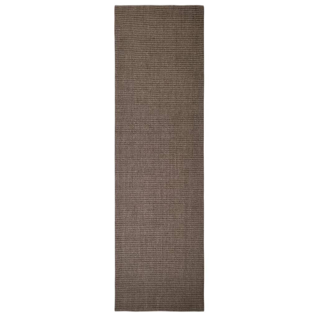 Matto luonnollinen sisal 100x350 cm ruskea - Sisustajankoti.fi