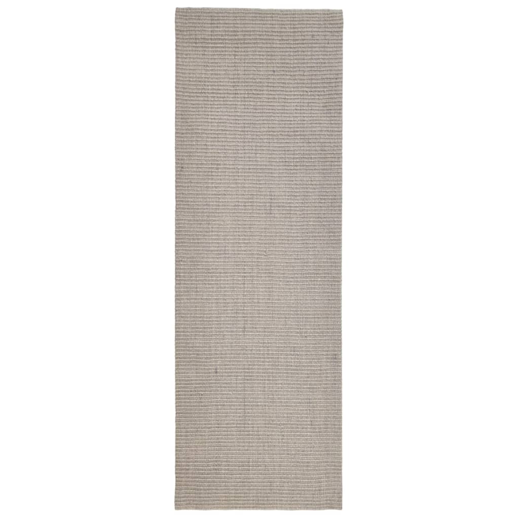 Matto luonnollinen sisal 66x200 cm hiekka - Sisustajankoti.fi