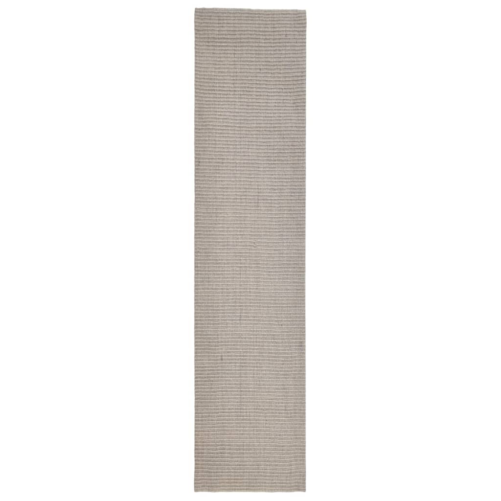Matto luonnollinen sisal 80x350 cm hiekka - Sisustajankoti.fi