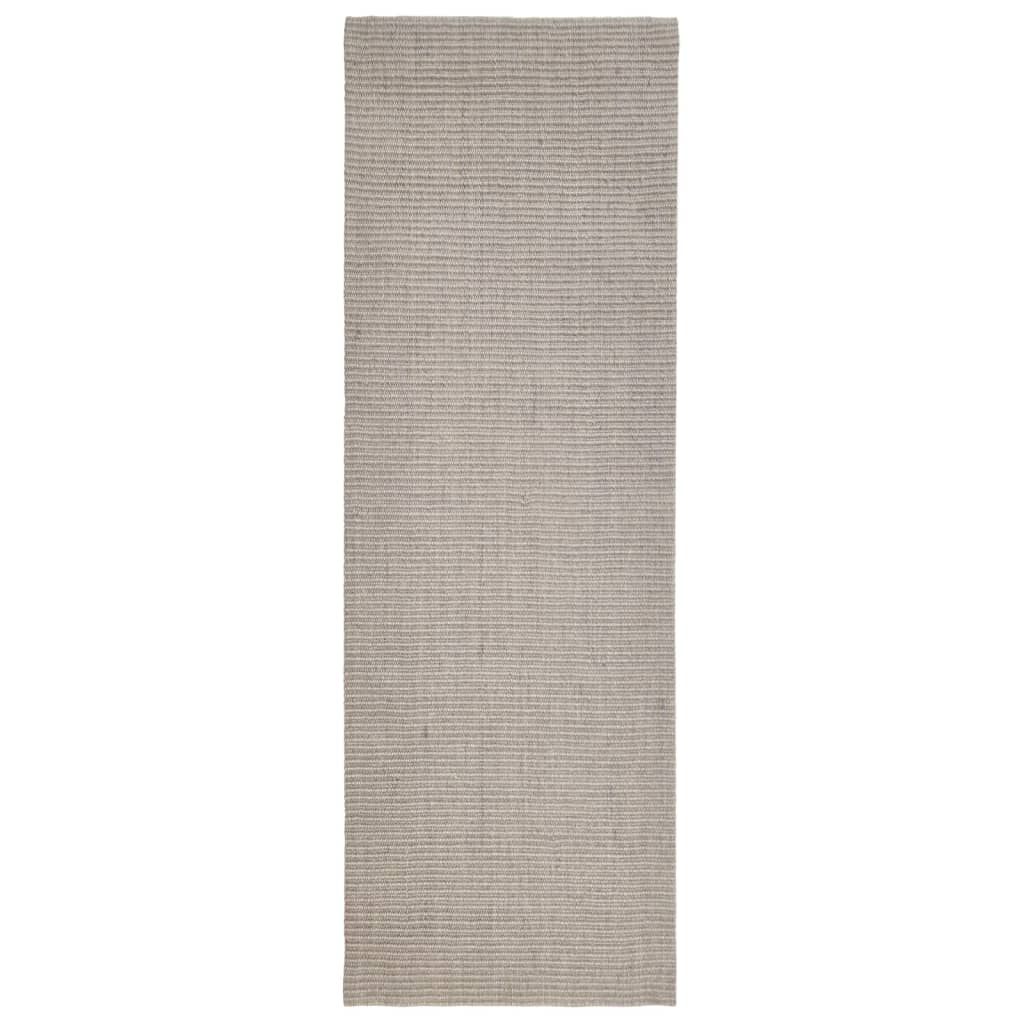 Matto luonnollinen sisal 100x300 cm hiekka - Sisustajankoti.fi