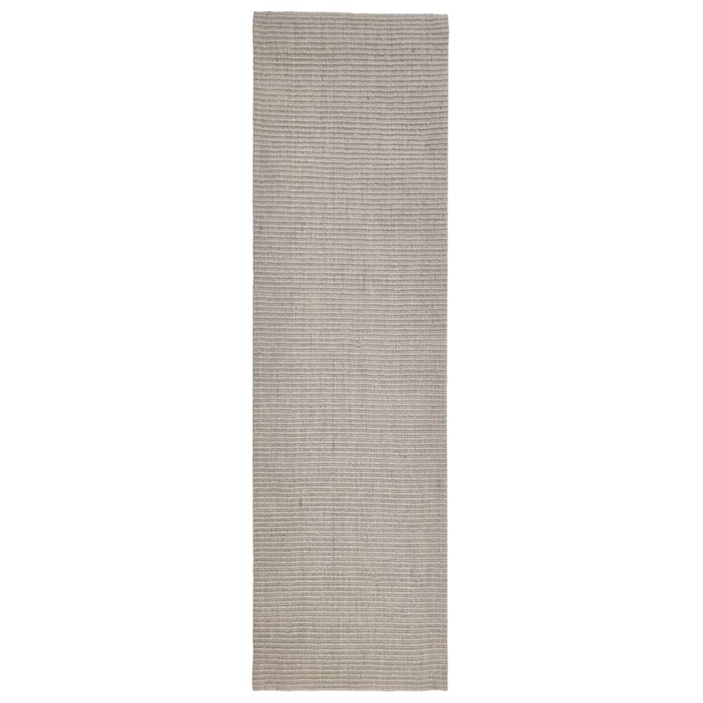 Matto luonnollinen sisal 100x350 cm hiekka - Sisustajankoti.fi
