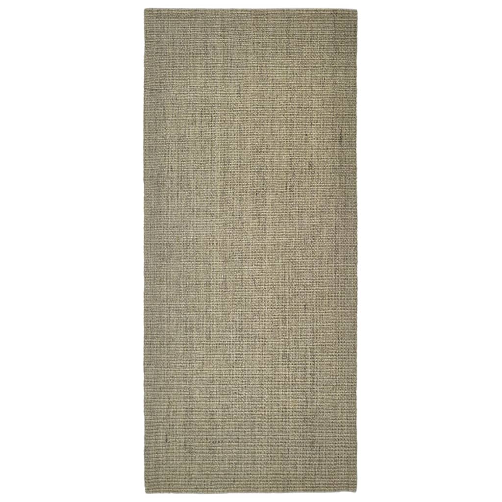 Matto luonnollinen sisal 80x150 cm harmaanruskea - Sisustajankoti.fi