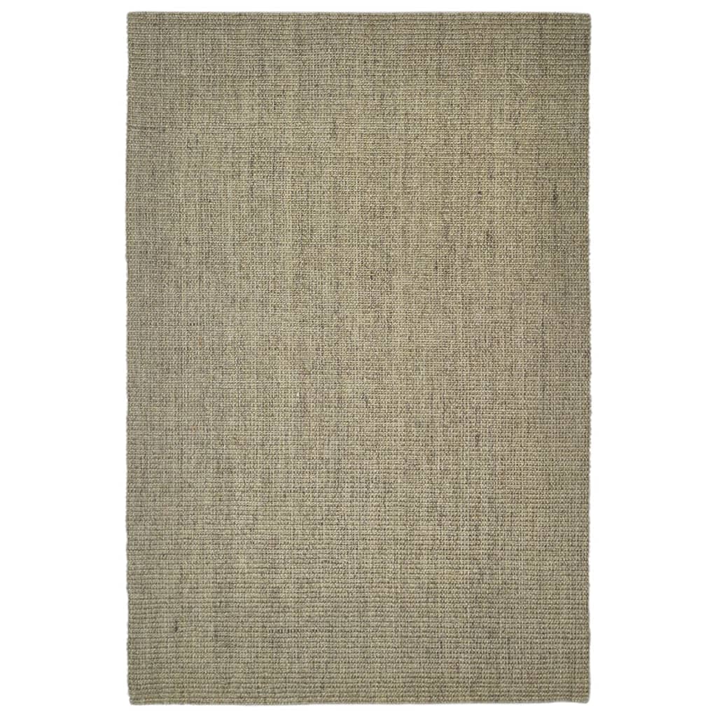 Matto luonnollinen sisal 100x200 cm harmaanruskea - Sisustajankoti.fi