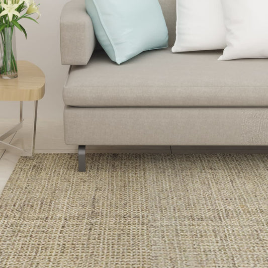 Matto luonnollinen sisal 100x200 cm harmaanruskea - Sisustajankoti.fi