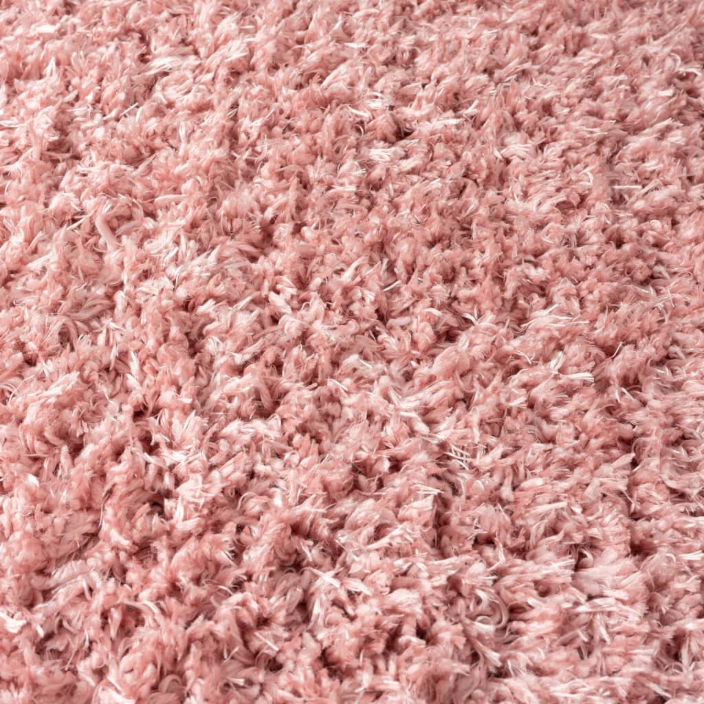 Korkeanukkainen Shaggy matto pinkki 120x170 cm 50 mm - Sisustajankoti.fi