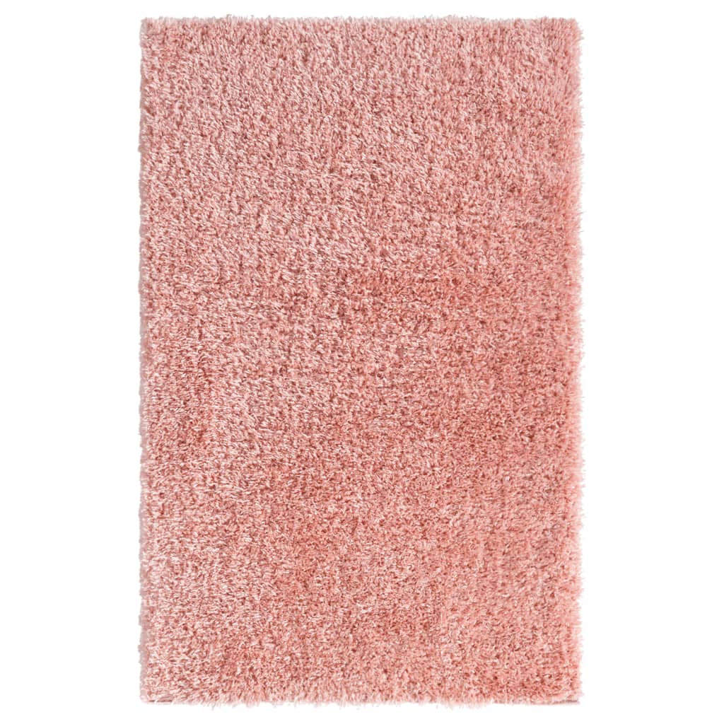 Korkeanukkainen Shaggy matto pinkki 200x290 cm 50 mm - Sisustajankoti.fi