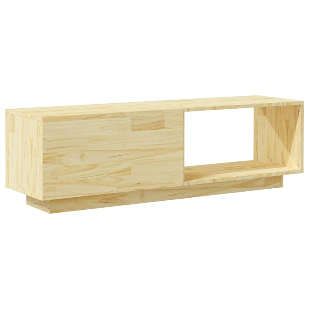 TV-taso 110x30x33,5 cm täysi mänty - Sisustajankoti.fi