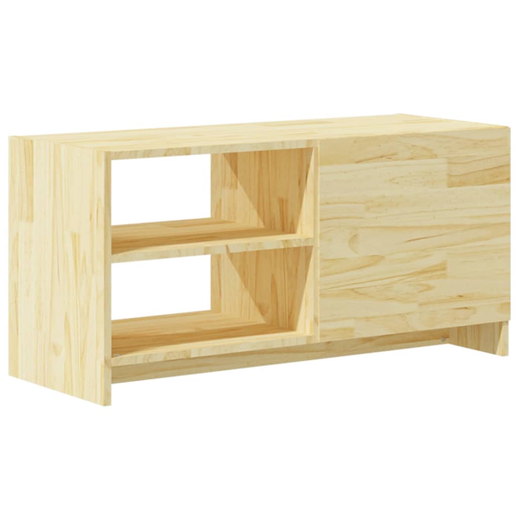 TV-taso 80x31x39 cm täysi mänty - Sisustajankoti.fi