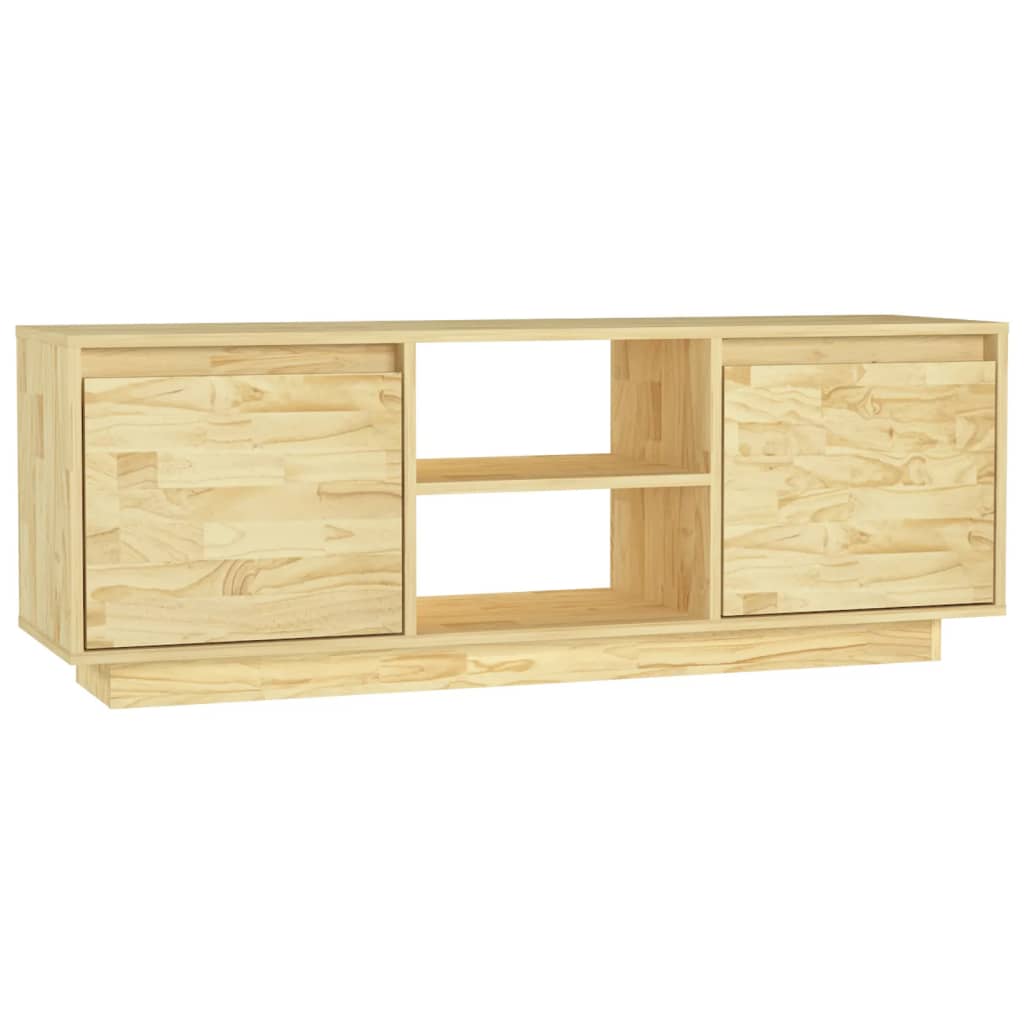 TV-taso 110x30x40 cm täysi mänty - Sisustajankoti.fi