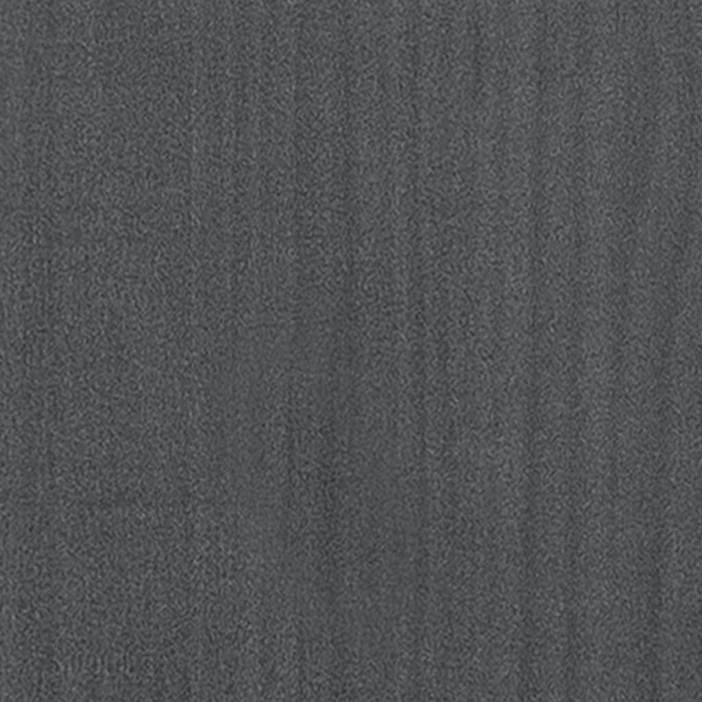 TV-taso harmaa 110x30x40 cm täysi mänty - Sisustajankoti.fi