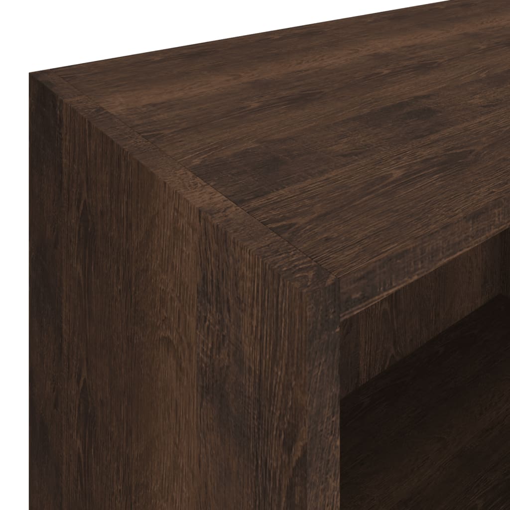 Kirjahylly lastulevy 60x31x78 cm savutammi - Sisustajankoti.fi