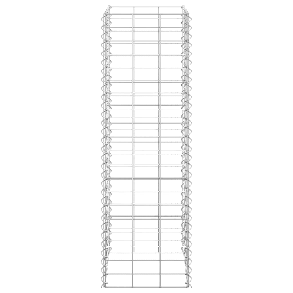Korotetut kivikorit 3 kpl 30x30x100 cm rauta - Sisustajankoti.fi