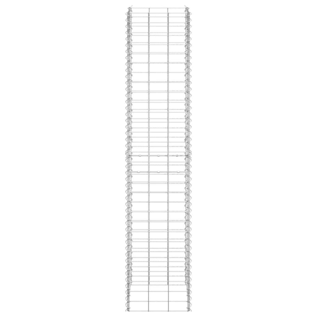 Korotetut kivikorit 3 kpl 30x30x150 cm rauta - Sisustajankoti.fi