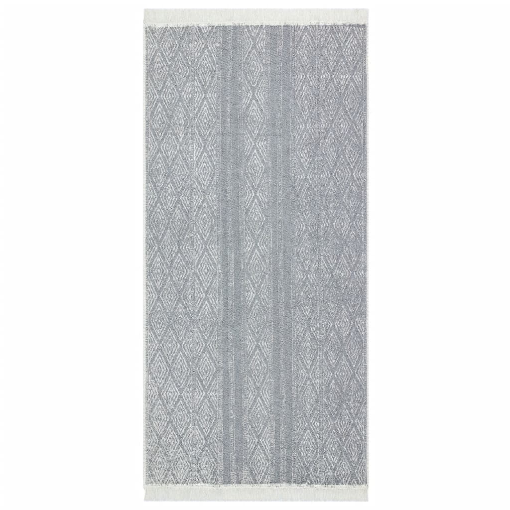 Matto vaaleanharmaa 80x200 cm puuvilla - Sisustajankoti.fi