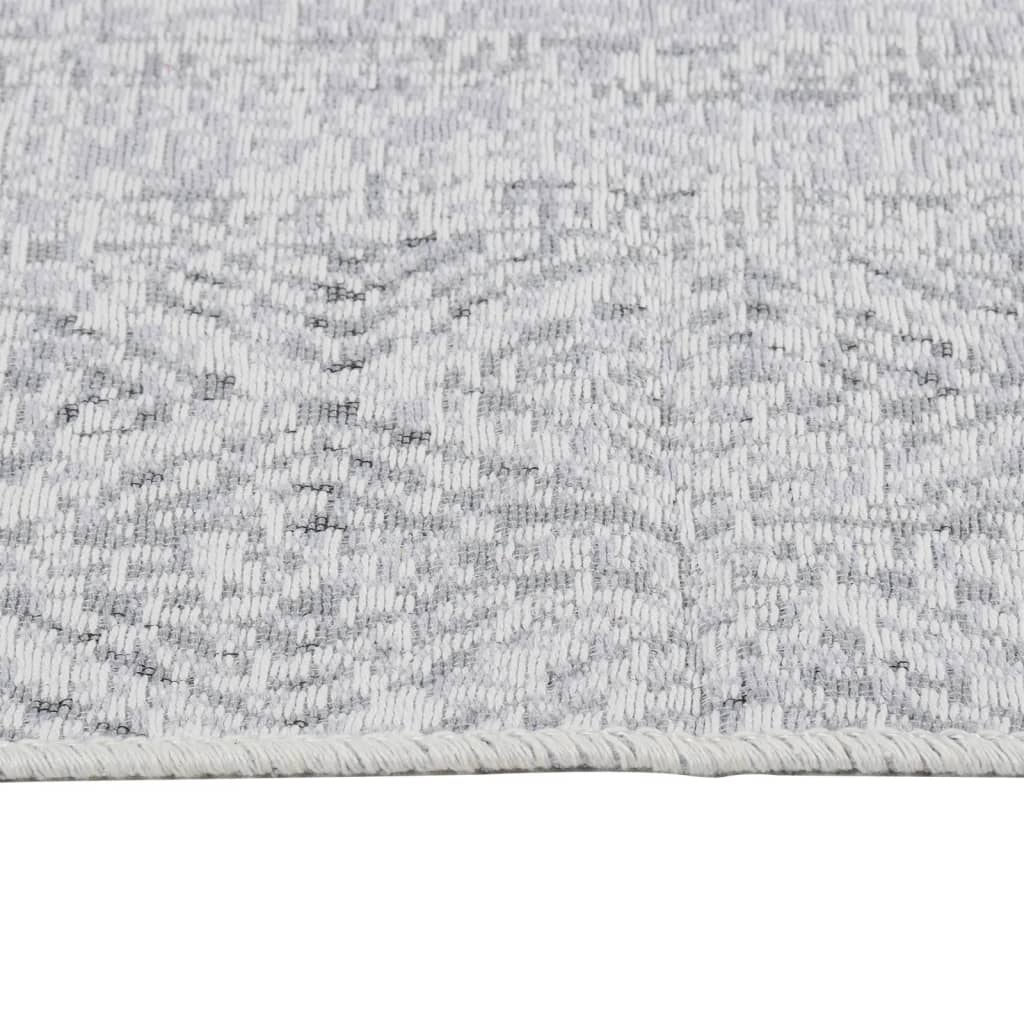 Matto vaaleanharmaa 80x200 cm puuvilla - Sisustajankoti.fi