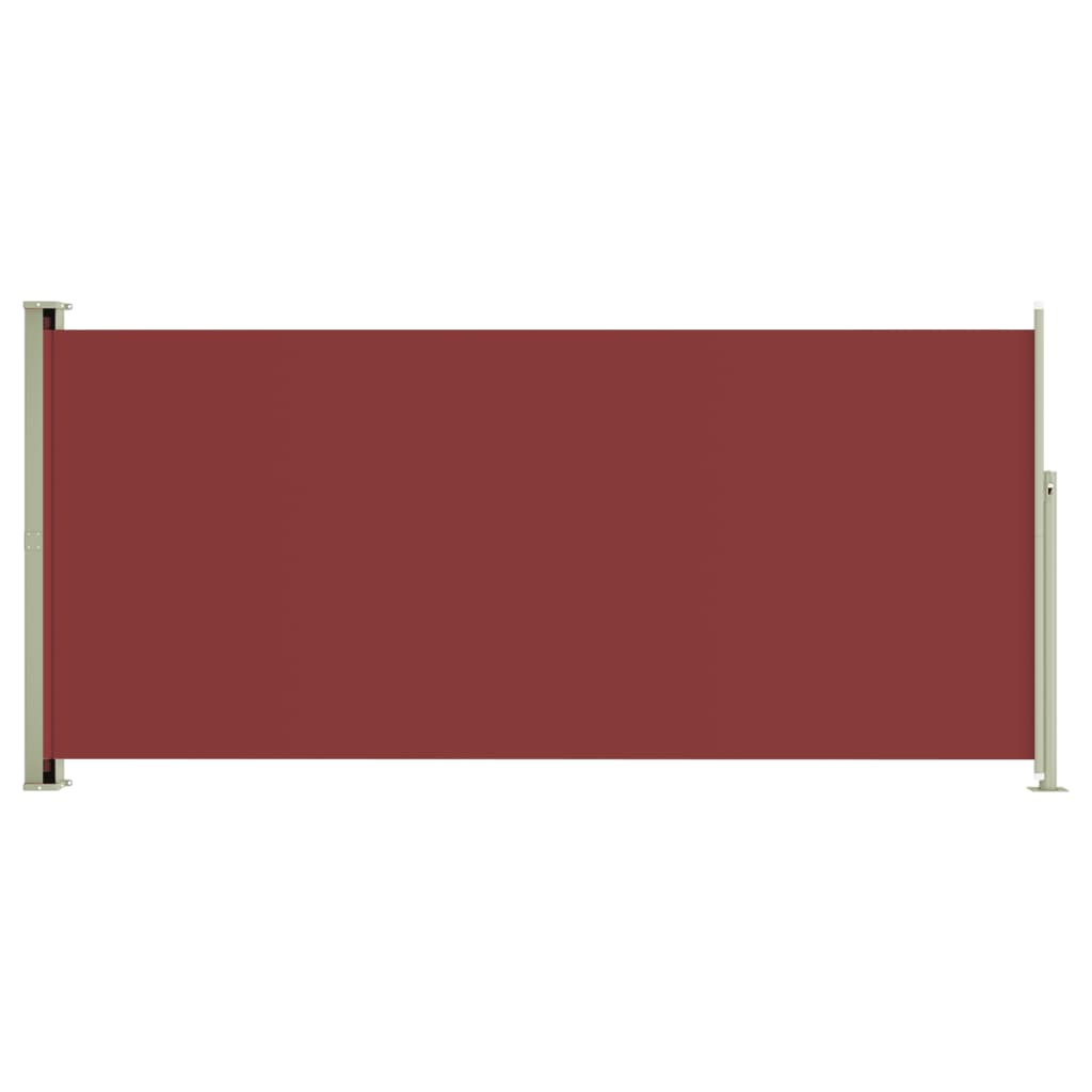 Sisäänvedettävä terassin sivumarkiisi 140x300 cm punainen - Sisustajankoti.fi