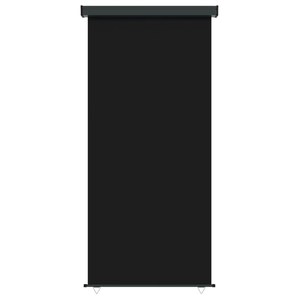 Parvekkeen sivumarkiisi 117x250 cm musta - Sisustajankoti.fi