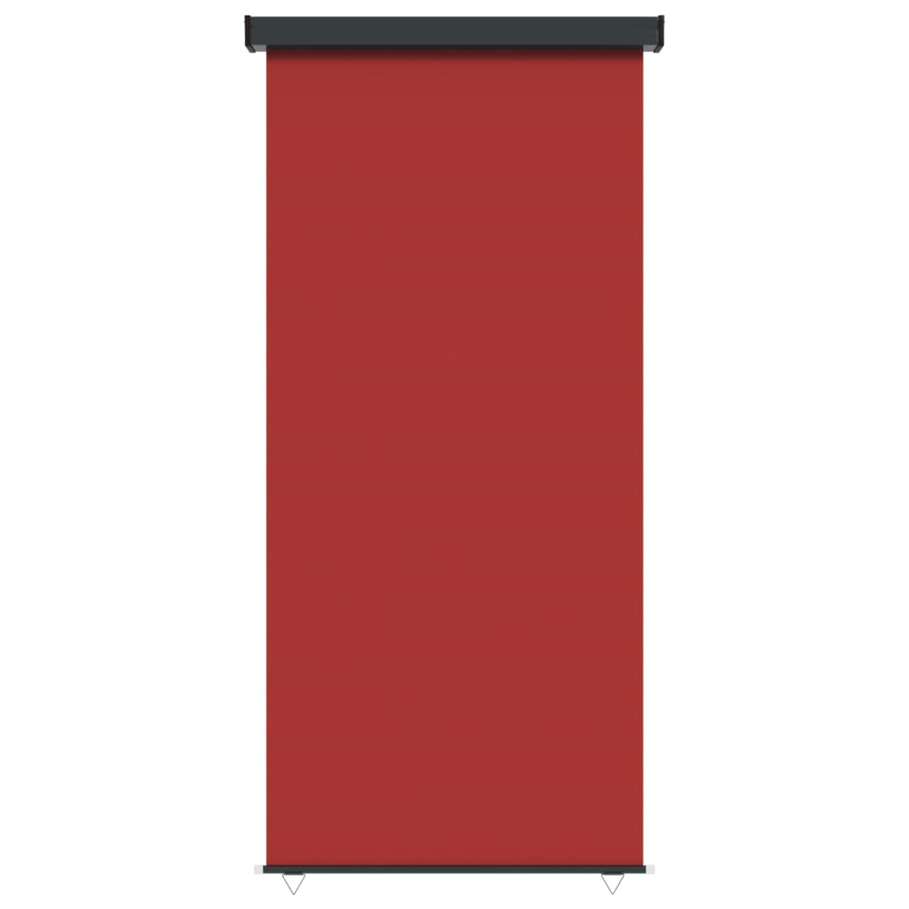 Parvekkeen sivumarkiisi 117x250 cm punainen - Sisustajankoti.fi