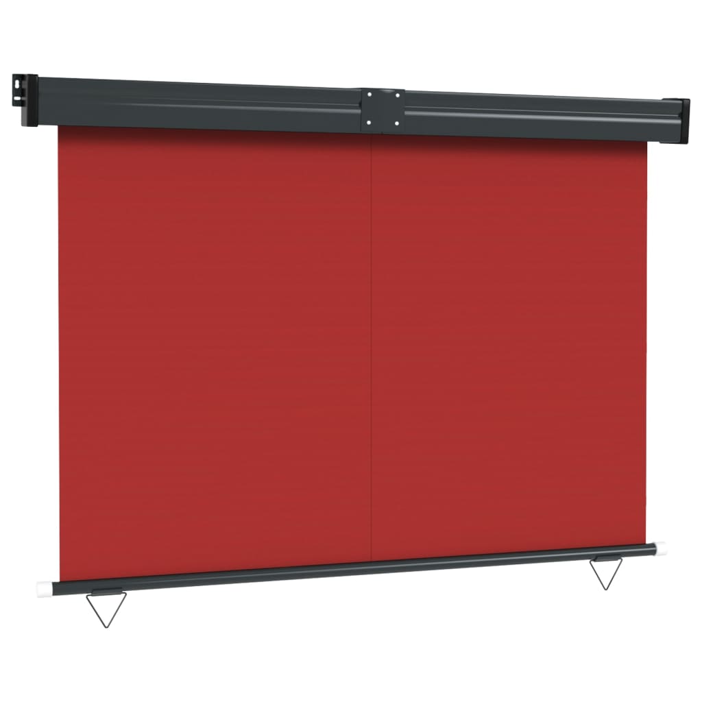 Parvekkeen sivumarkiisi 140x250 cm punainen - Sisustajankoti.fi