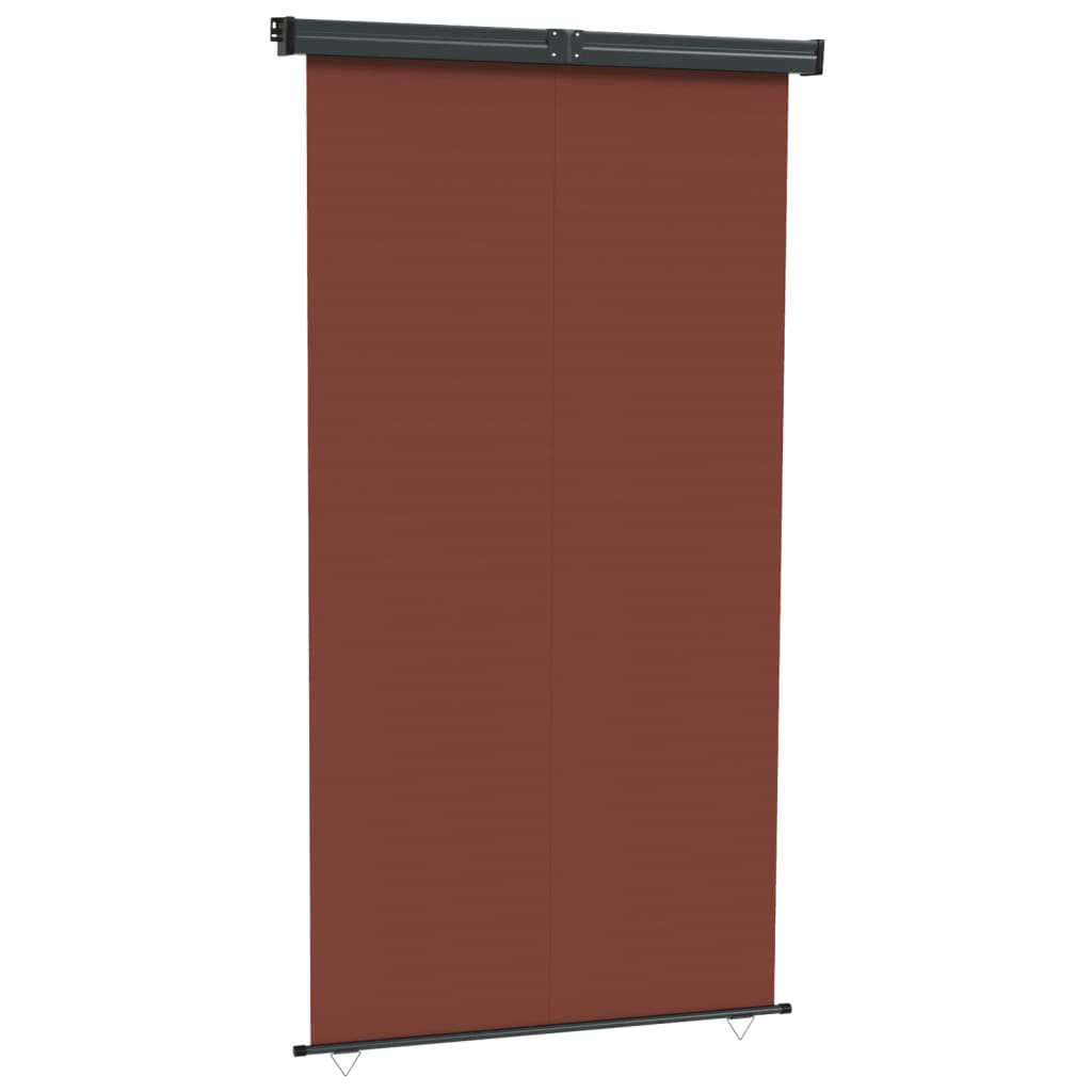 Parvekkeen sivumarkiisi 160x250 cm ruskea - Sisustajankoti.fi