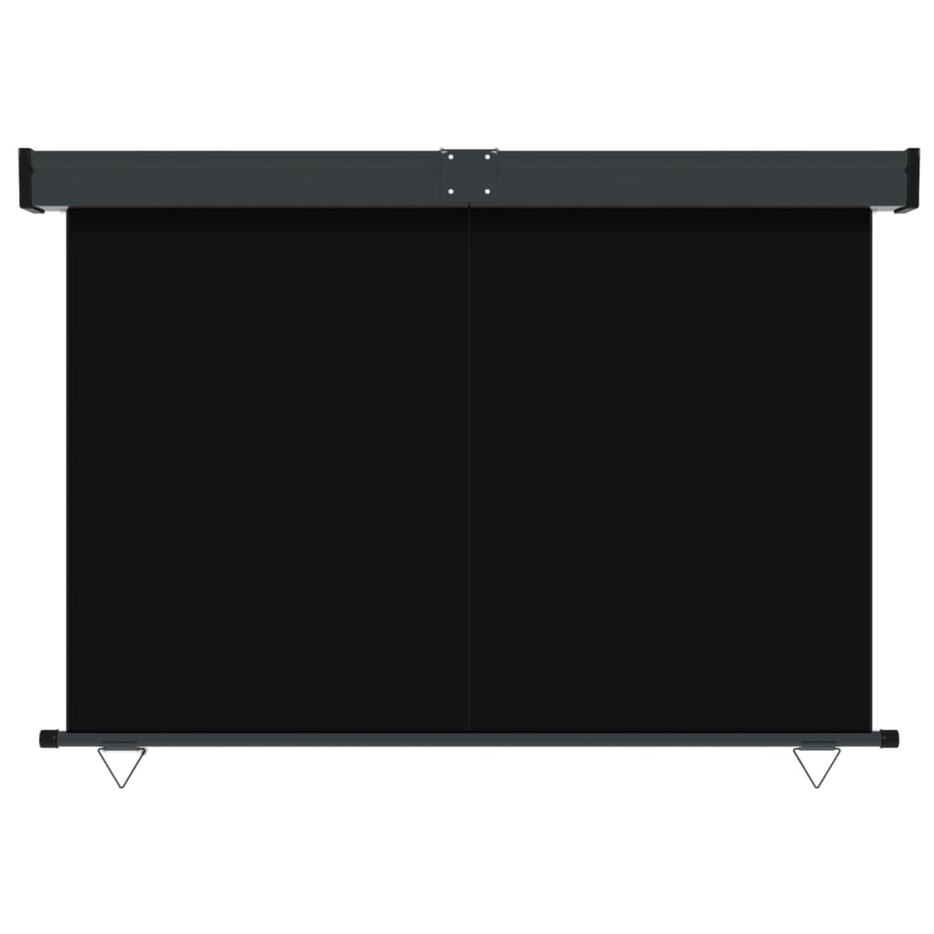 Parvekkeen sivumarkiisi 170x250 cm musta - Sisustajankoti.fi