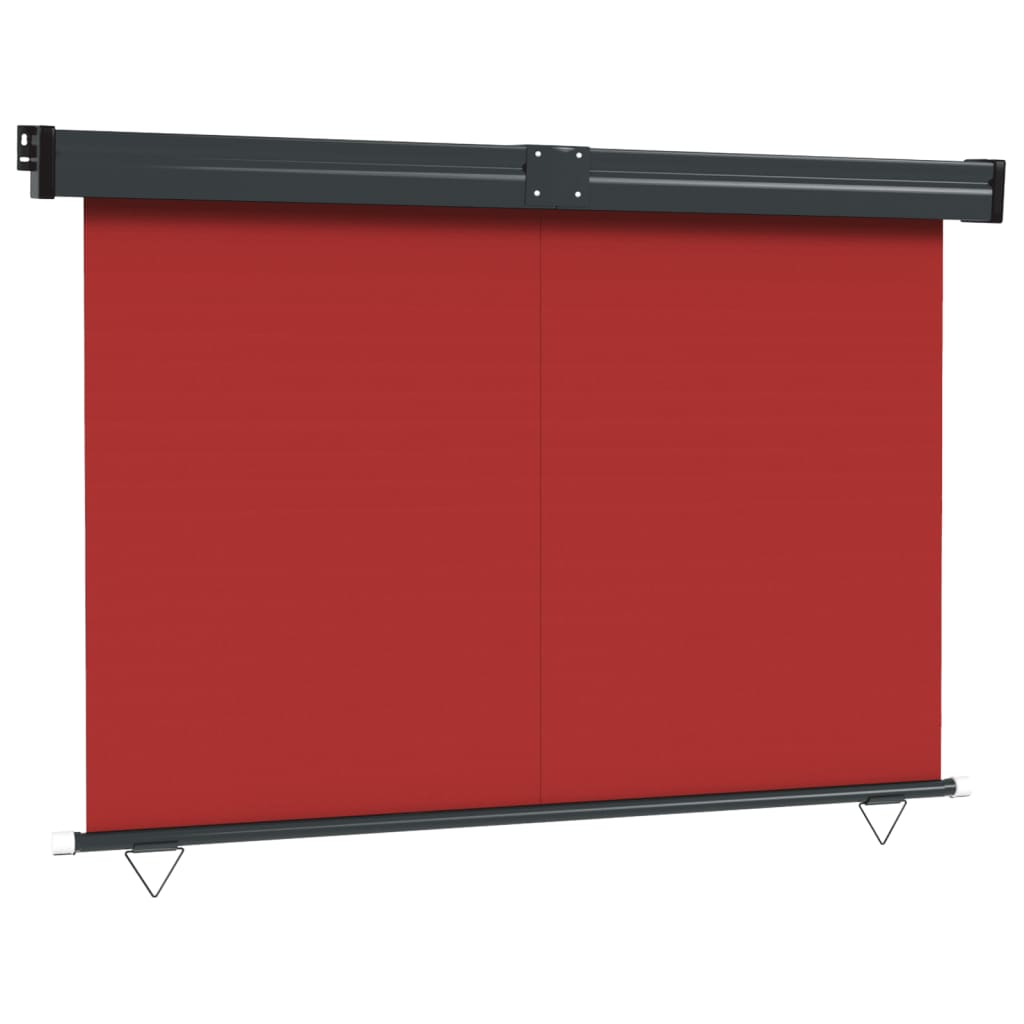 Parvekkeen sivumarkiisi 170x250 cm punainen - Sisustajankoti.fi