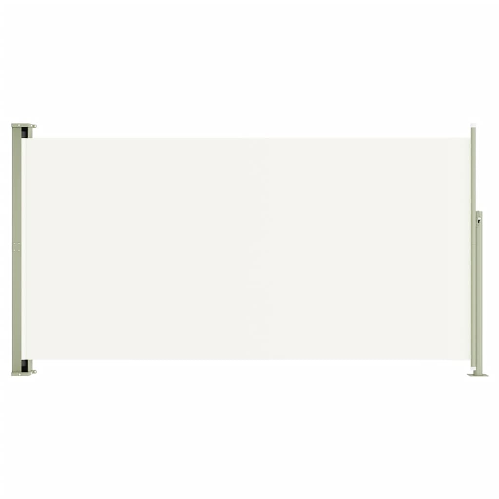 Sisäänvedettävä terassin sivumarkiisi 160x300 cm kerma - Sisustajankoti.fi