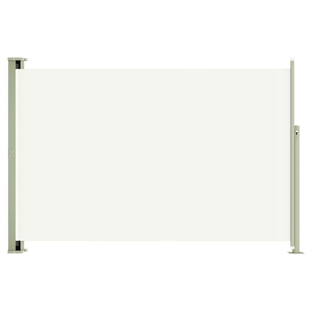 Sisäänvedettävä terassin sivumarkiisi 200x300 cm kerma - Sisustajankoti.fi