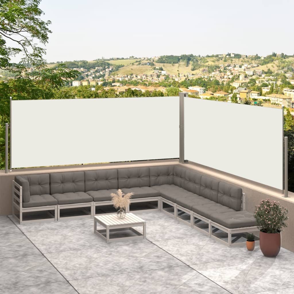 Sisäänvedettävä sivumarkiisi 117x600 cm - Sisustajankoti.fi