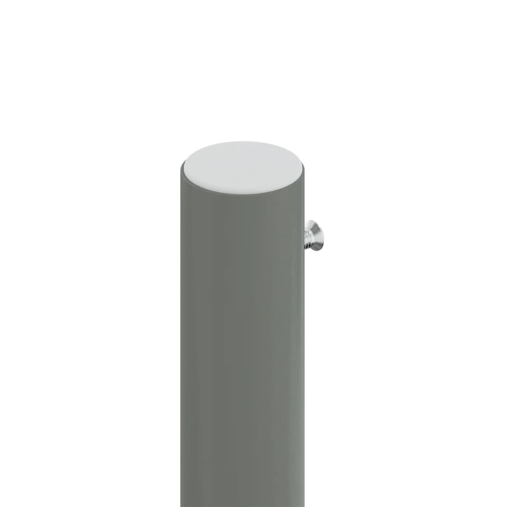 Sisäänvedettävä sivumarkiisi punainen 117x600 cm - Sisustajankoti.fi