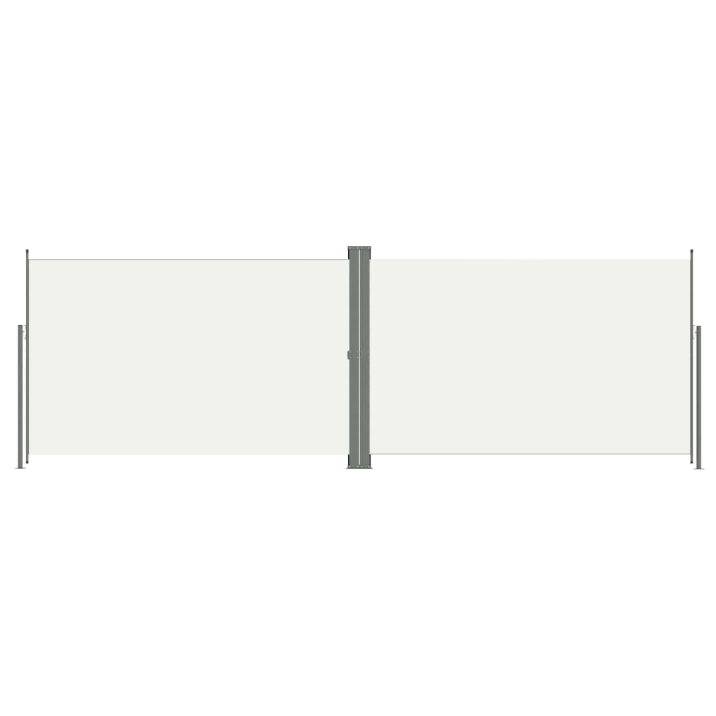 Sisäänvedettävä sivumarkiisi kerma 200x600 cm - Sisustajankoti.fi