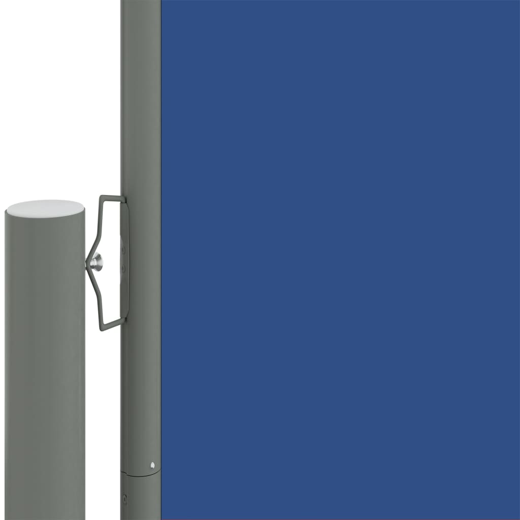 Sisäänvedettävä sivumarkiisi sininen 200x1200 cm - Sisustajankoti.fi