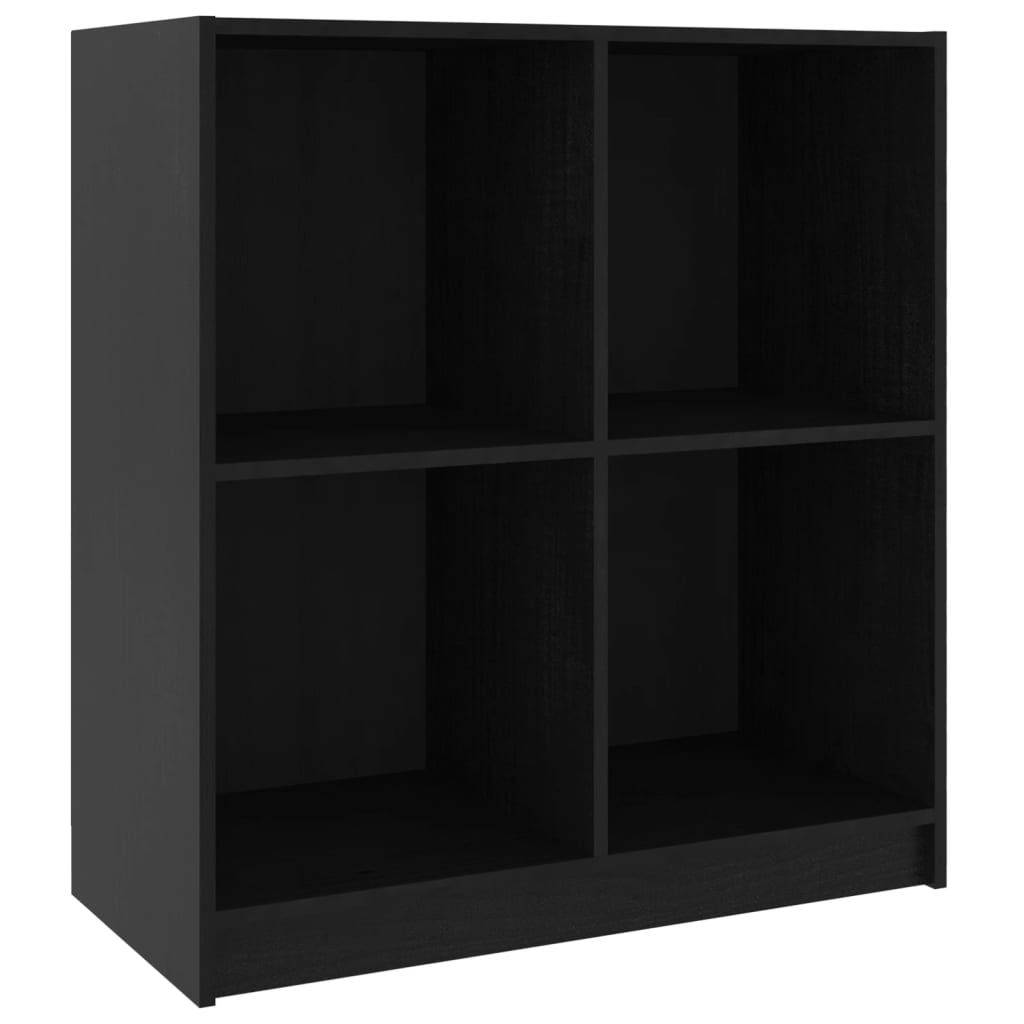 Senkki musta 70x33x76 cm täysi mänty - Sisustajankoti.fi