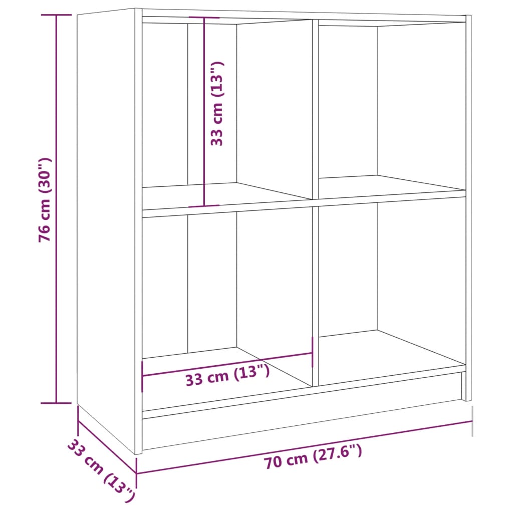 Senkki musta 70x33x76 cm täysi mänty - Sisustajankoti.fi