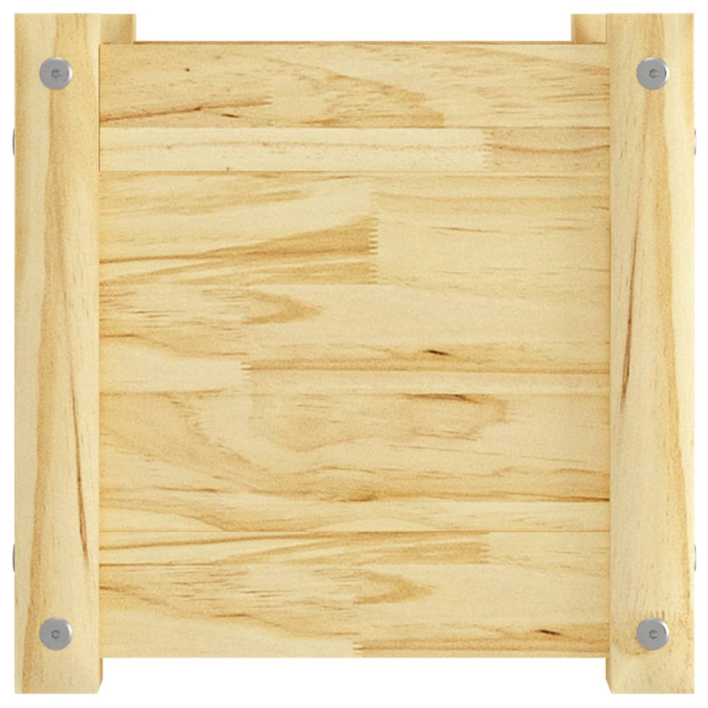 Puutarhan kukkalaatikot 2 kpl 31x31x31 cm täysi mänty - Sisustajankoti.fi