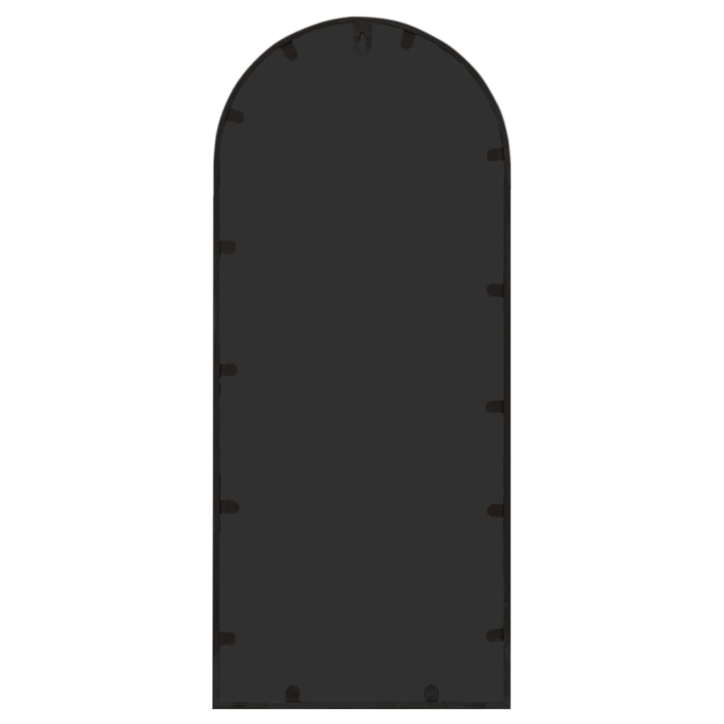 Peili musta 100x45 cm rauta sisäkäyttöön - Sisustajankoti.fi
