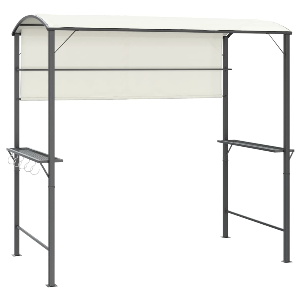 Huvimaja katolla 220x110x200 cm kerma - Sisustajankoti.fi